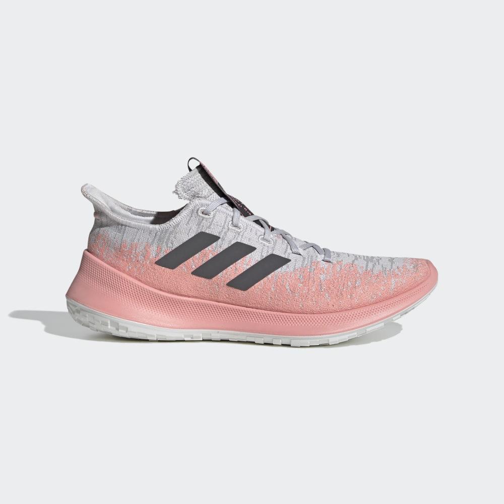 Adidas Women's Sensebounce+ Running Shoes Grey/Pink Ireland EF0526